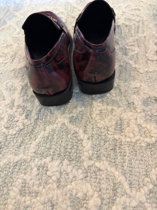 LARROUDÉ PATRICIA LOAFERS, wine, size 8 main image 5